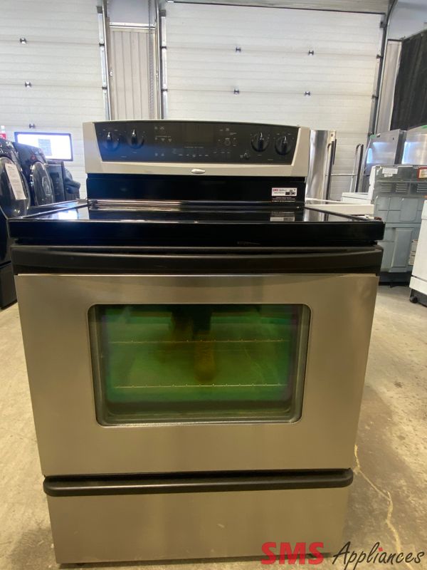 Whirlpool 30 Whirlpool 30" Glass Top Stove GERC4110PS