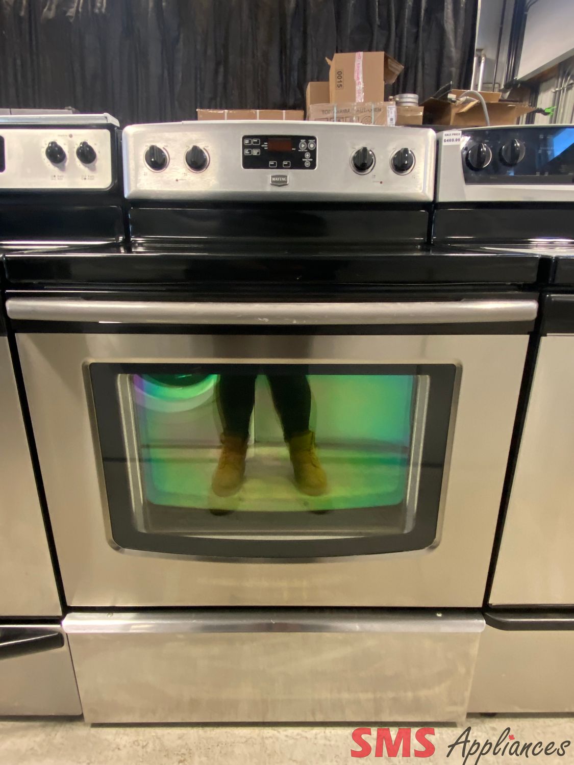 Maytag 30" Glass Top Stove YMER7651WS