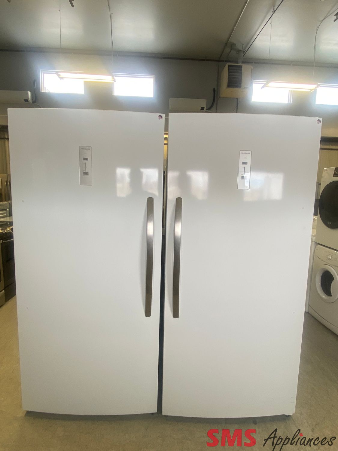 Open Box - Scratch & Dent - Frigidaire All Refrigerator and Upright Freezer FRAE2024A / FFUE2024AW