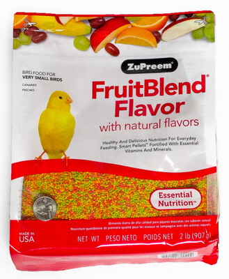Zupreem Canary/Finch Fruit Blend 2lbs