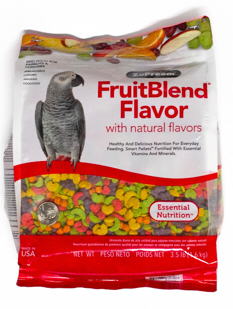 Zupreem Parrot/Conure Fruit Blend 3.5lbs