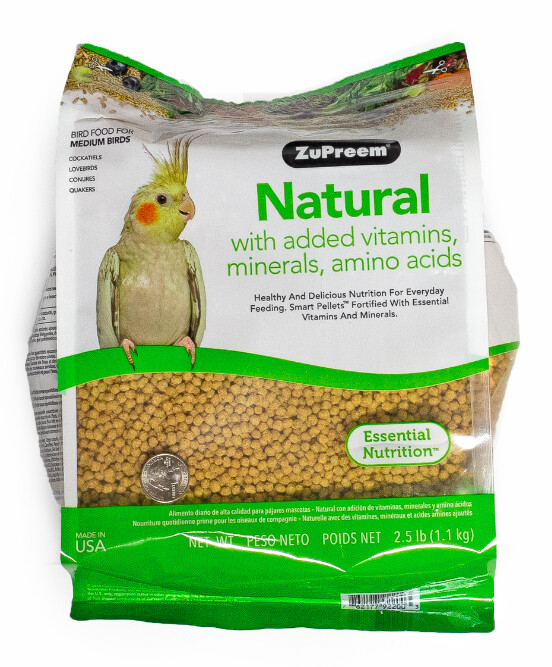 Zupreem Tiel Natural 20lbs