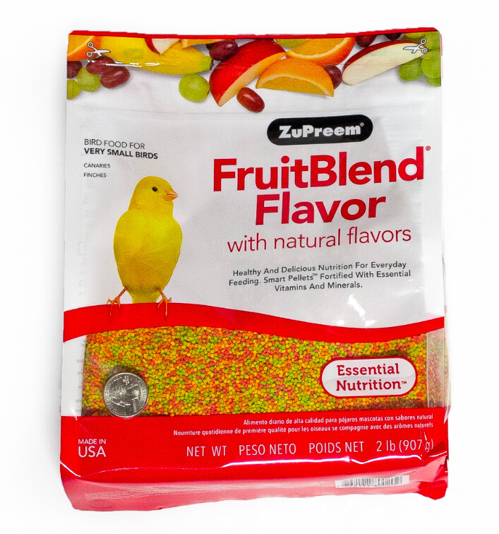Zupreem Canary/Finch Fruit Blend 10lbs