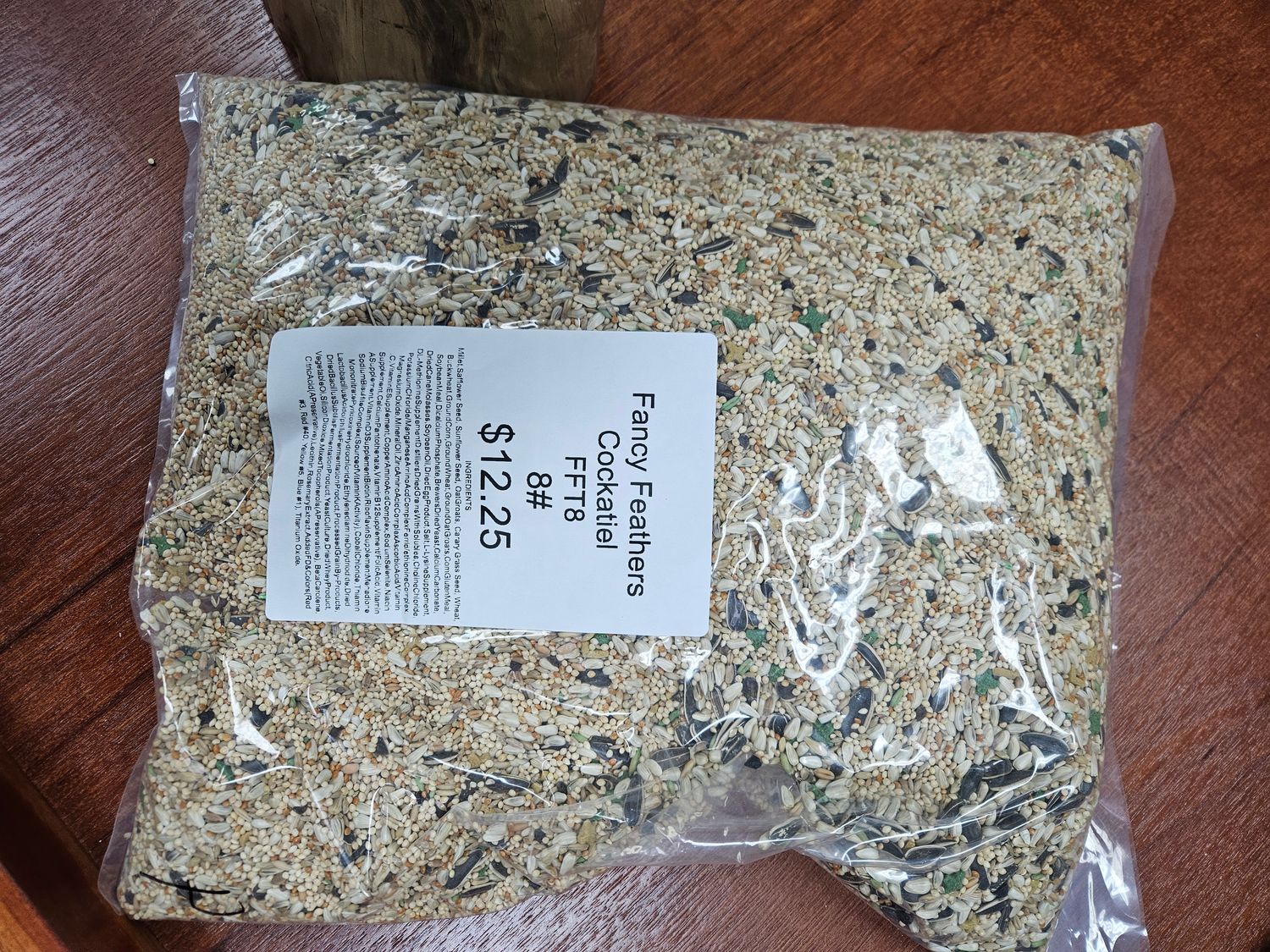 FANCY FEATHER COCKATIEL MIX 8 POUNDS FANCY FEATHER COCKATIEL MIX 8 POUNDS