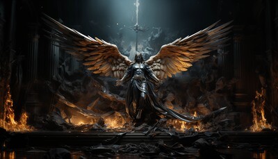 Archangel Gabriel brings fire to fight evil on Earth