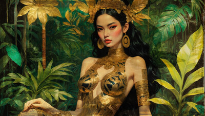 Jungle Asian Princess
