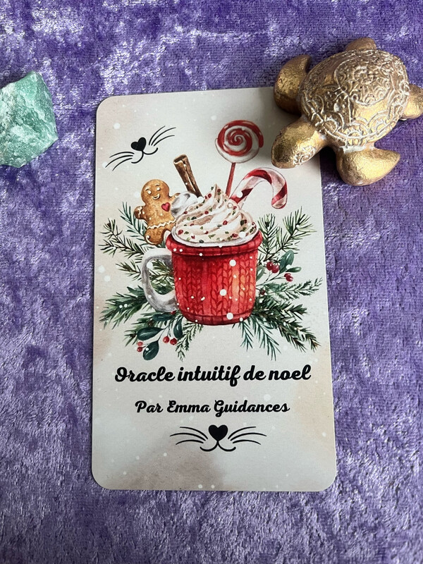 Oracle intuitif de Noël 54 cartes Oracle intuitif de Noël 54 cartes