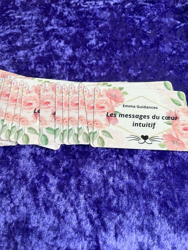 Les messages du cœur intuitif - Oracle divinatoire sans livret Les messages du cœur intuitif - Oracle divinatoire sans livret