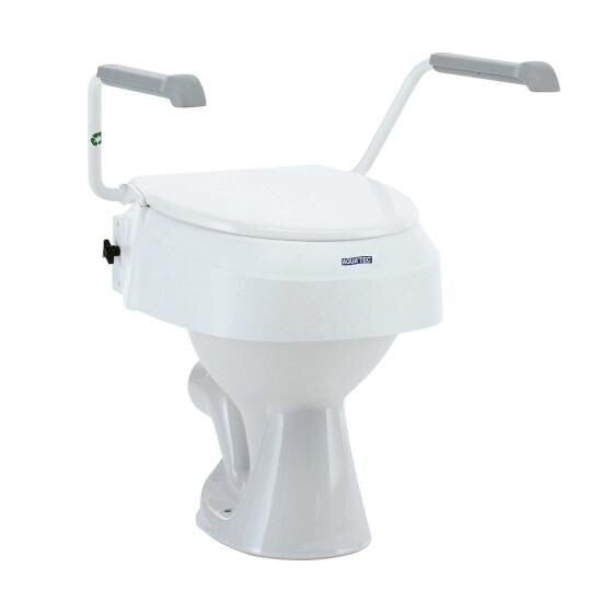 Toilettensitzerhöhung Aquatec mit Armlehnen