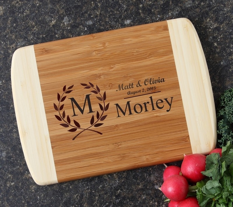 Personalized Cutting Board Custom Engraved 10 x 7 DESIGN 6