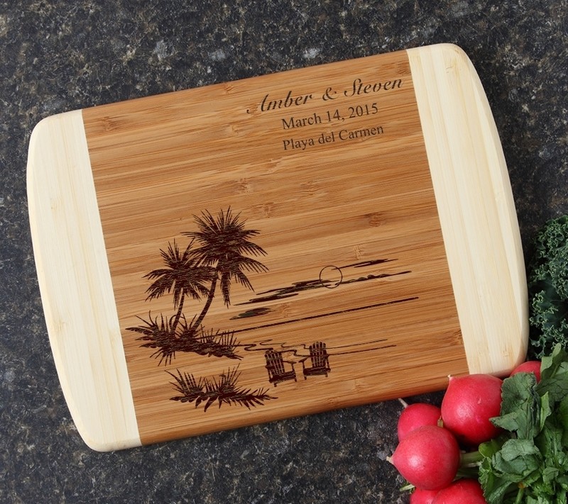 Personalized Cutting Board Custom Engraved 10 x 7 DESIGN 33