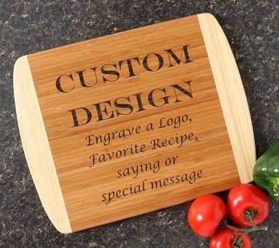 Personalized Cutting Board Custom Engraved 14x11 DESIGN 13