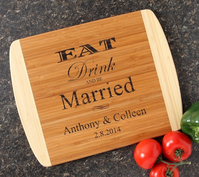 Personalized Cutting Board Custom Engraved 14x11 DESIGN 17
