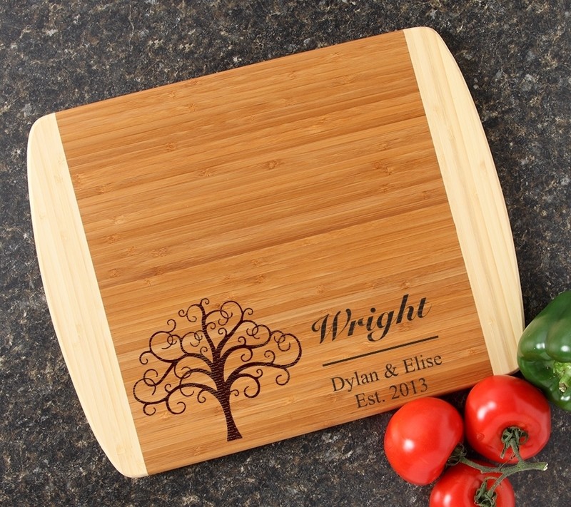 Personalized Cutting Board Custom Engraved 14x11 DESIGN 18