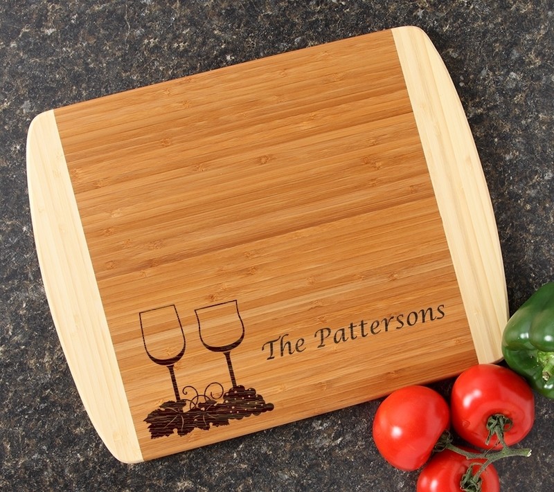 Personalized Cutting Board Custom Engraved 14x11 DESIGN 5