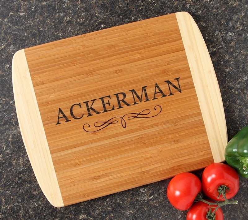 Personalized Cutting Board Custom Engraved 14x11 DESIGN 8