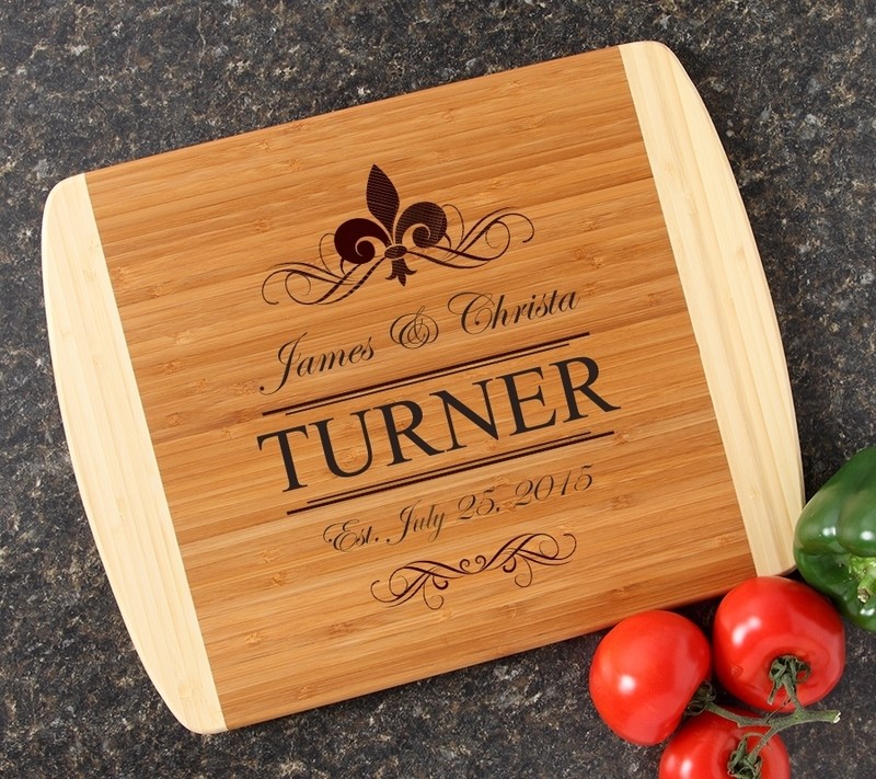 Personalized Cutting Board Custom Engraved 14x11 DESIGN 20