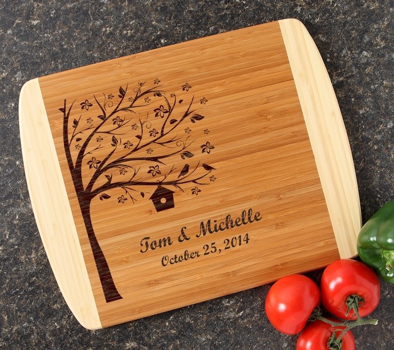 Personalized Cutting Board Custom Engraved 14x11 DESIGN 27