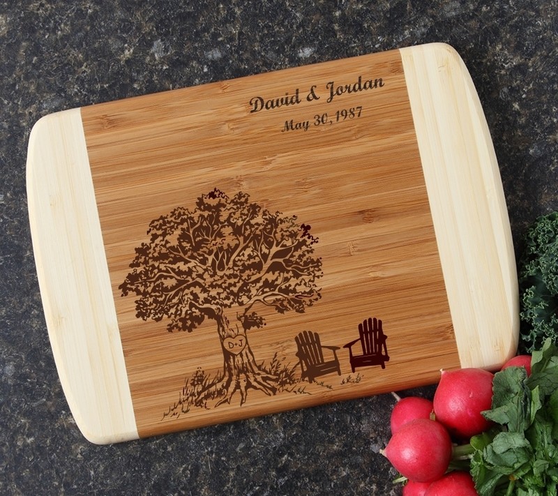 Personalized Cutting Board Custom Engraved 10 x 7 DESIGN 31
