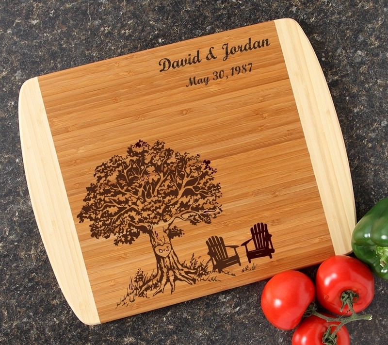 Personalized Cutting Board Custom Engraved 14x11 DESIGN 31