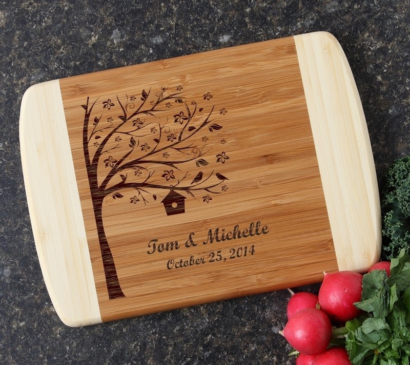 Personalized Cutting Board Custom Engraved 10 x 7 DESIGN 27