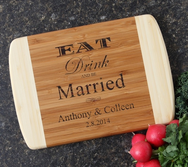 Personalized Cutting Board Custom Engraved 10 x 7 DESIGN 17