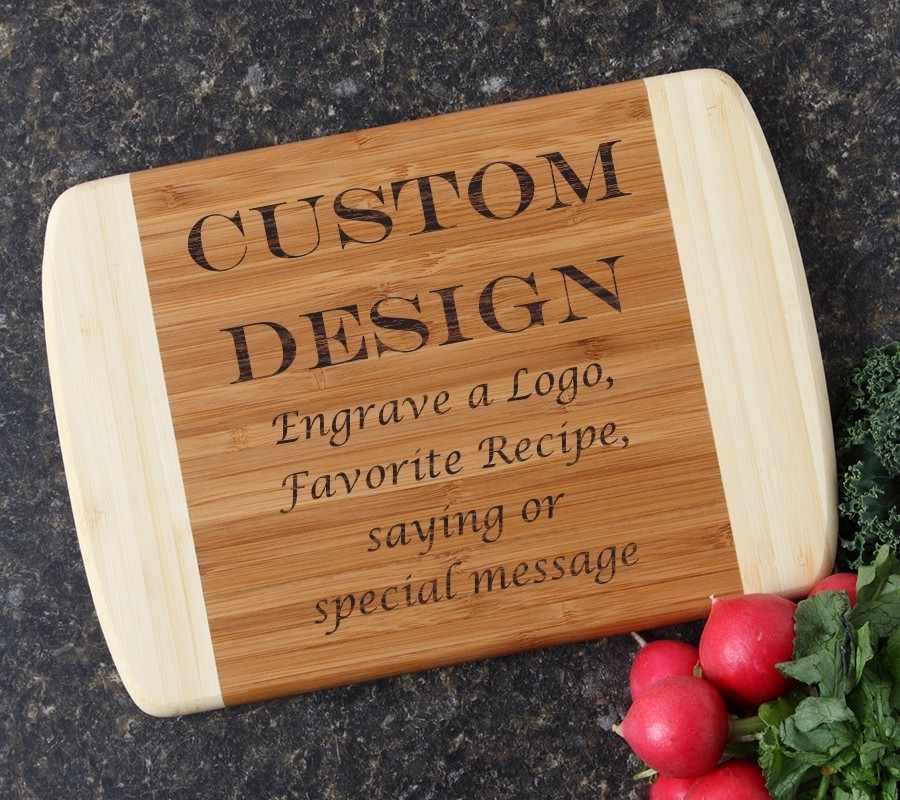 Personalized Cutting Board Custom Engraved 10 x 7 DESIGN 13