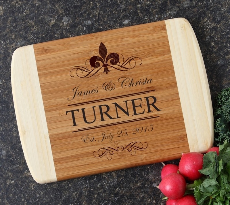 Personalized Cutting Board Custom Engraved 10 x 7 DESIGN 20