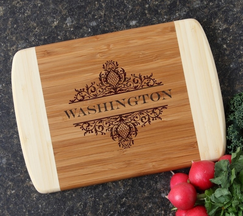 Personalized Cutting Board Custom Engraved 10 x 7 DESIGN 36