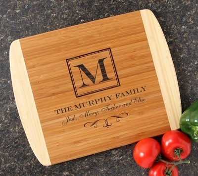 Personalized Cutting Board Custom Engraved 14x11 DESIGN 41