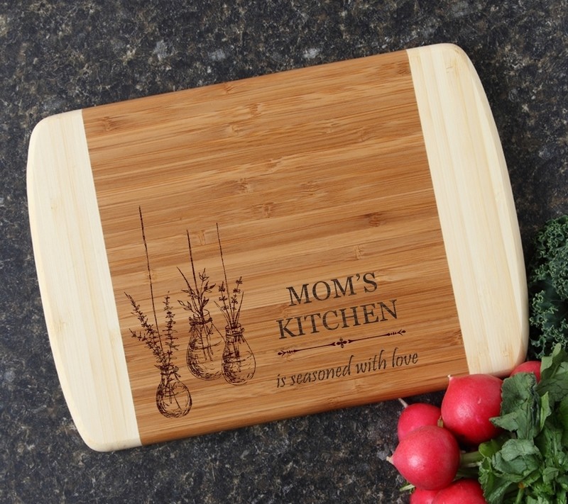 Personalized Cutting Board Custom Engraved 10 x 7 DESIGN 37