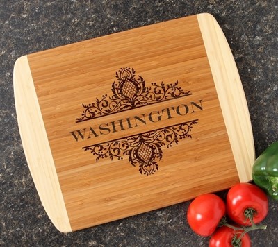 Personalized Cutting Board Custom Engraved 14x11 DESIGN 36