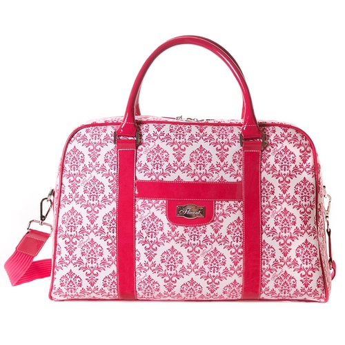 pink weekend bag