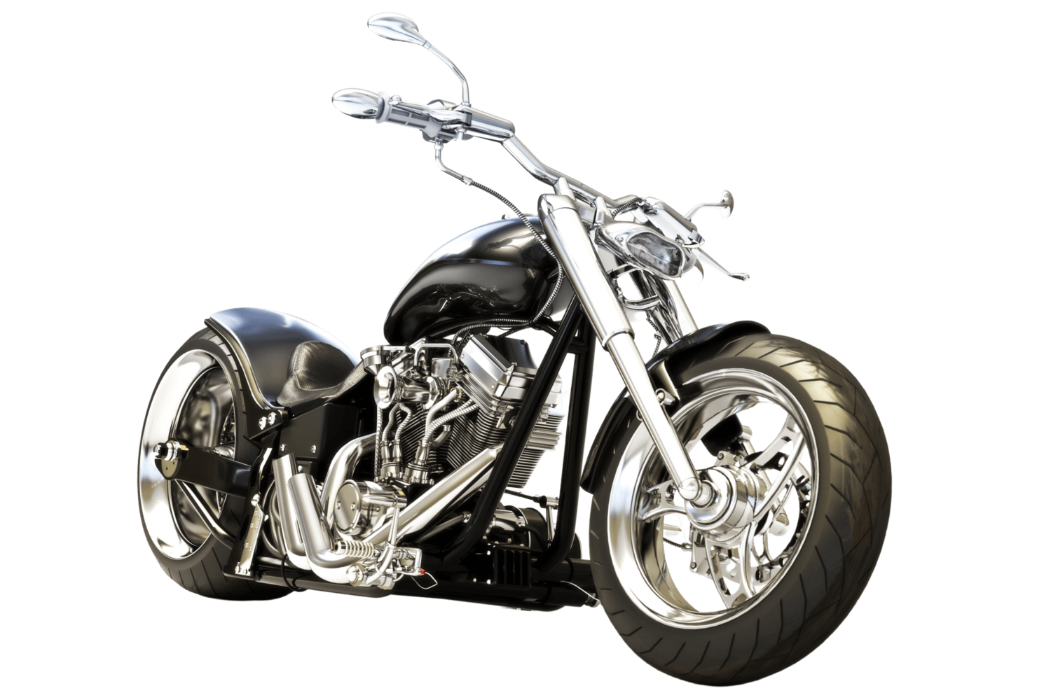 Full Detail Motorcycle