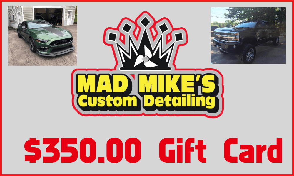 Mad Mike's Gift Card $350.00