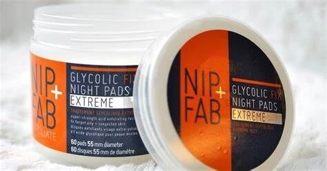 Nip + Fab Glycolic Acid Night Face Pads