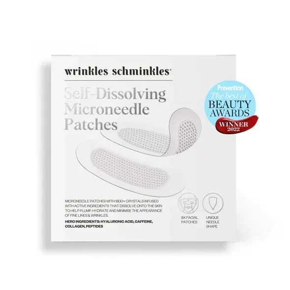 Wrinkles Schminkles Self-Dissolving Microneedle Patches - 4 Pairs