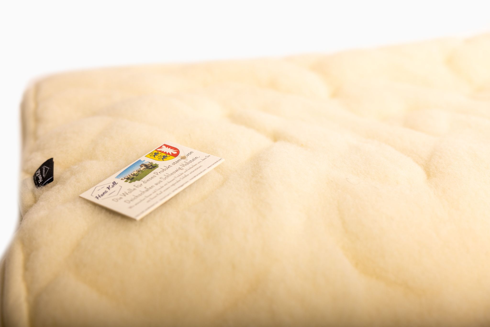 Wolldecke aus Deichschafwolle in 160 x 200 cm