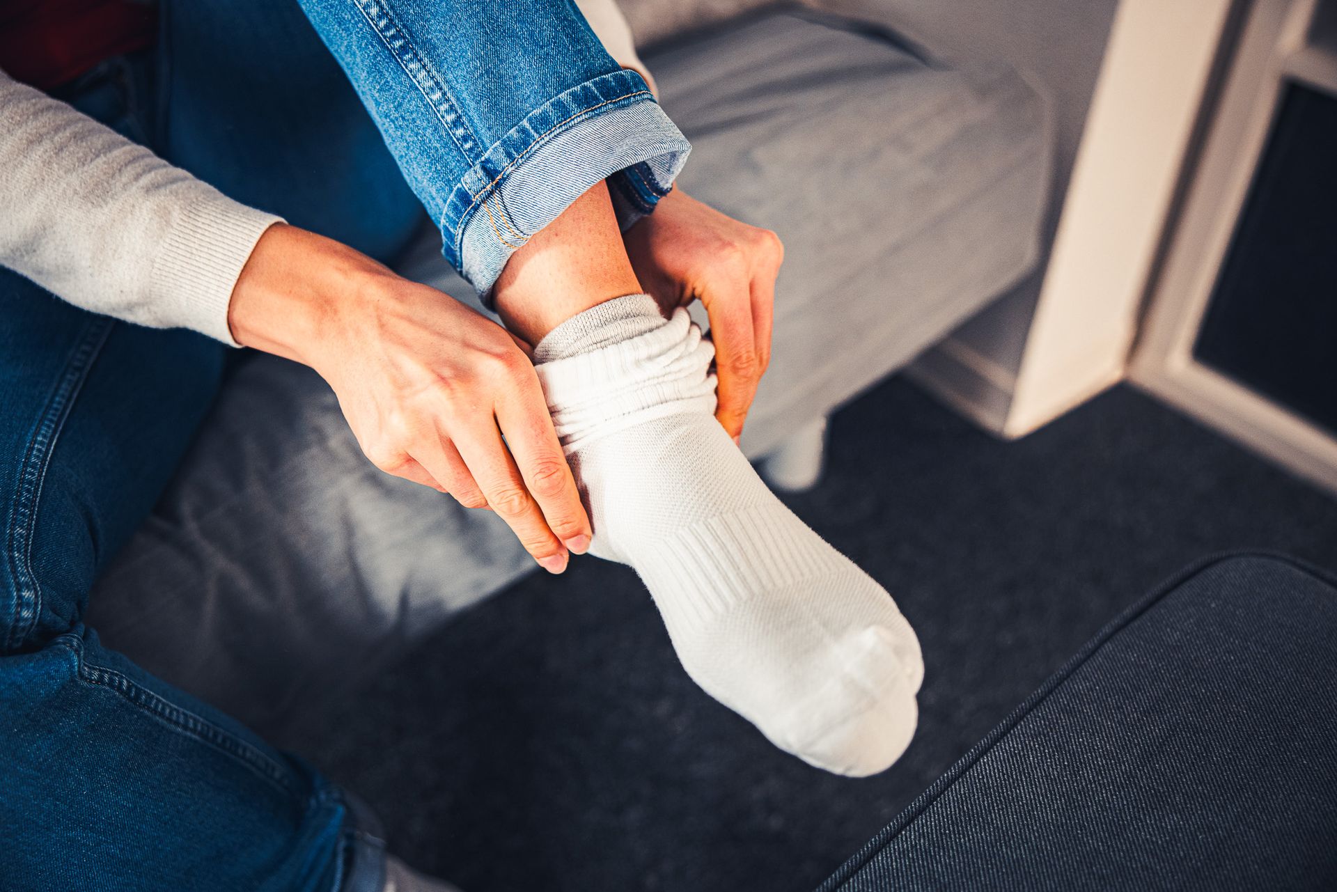 Kindersocken mit Spruch