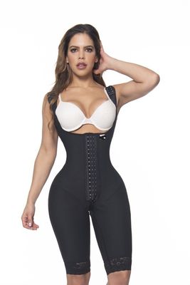 FCM03L BBL Thick Strip Girdle, Long Leg