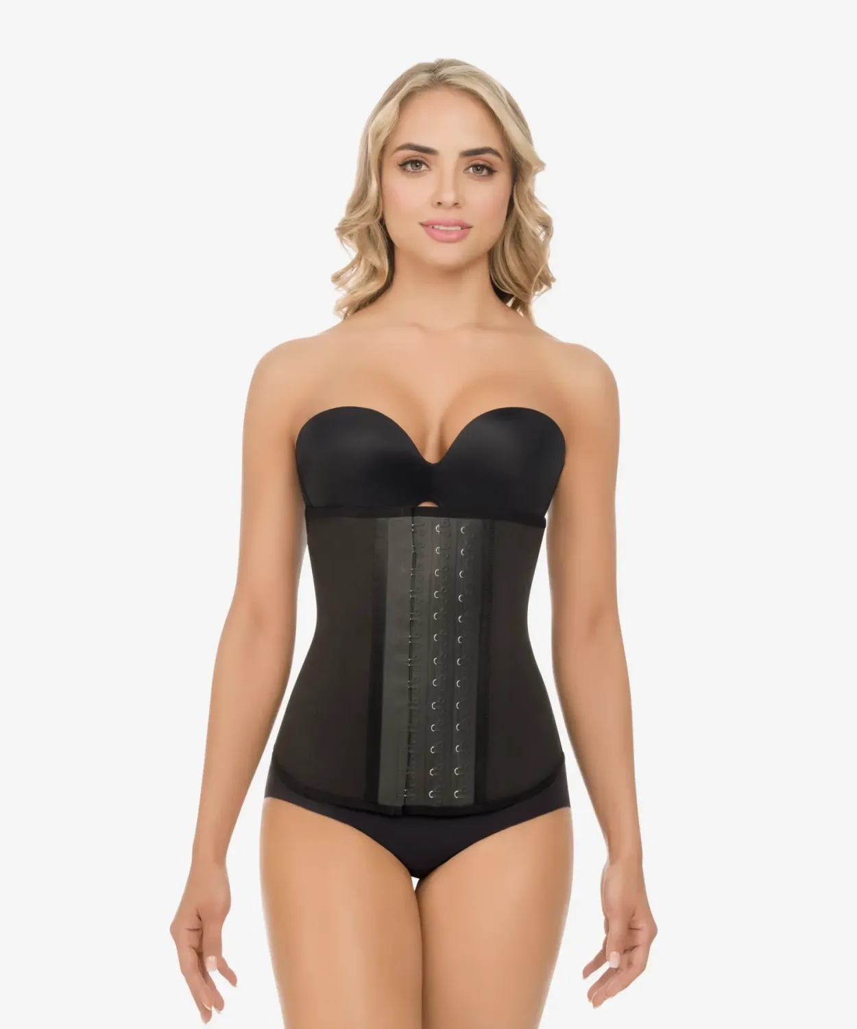 Thermal firm compression waist cincher