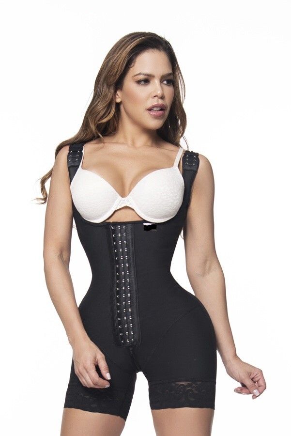 Faja Colombiana Bbl Girdle Thick Strap, Short Leg