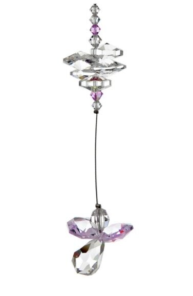 Kaskaden Engel, heller Amethyst