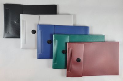 Vinyl Checkbook Cover for End-Stub Check