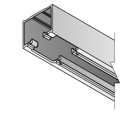 E3 Bi-Fold Top Track