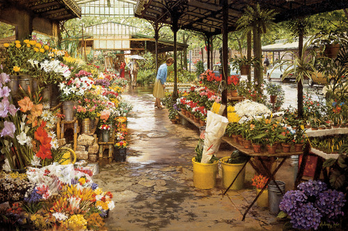 Île de La Cité Flower Market