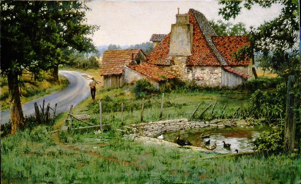 An Ancient French Farmhouse
