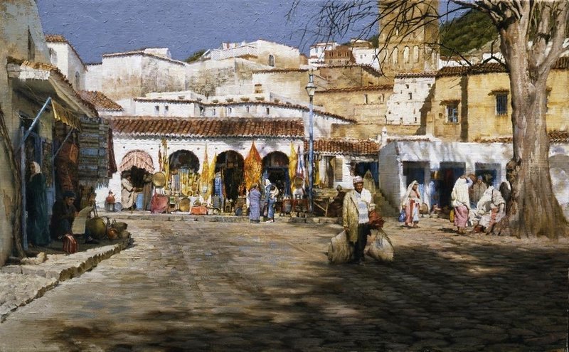 Chechouan Market Square