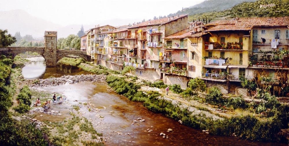 Washday in the Pyrenees