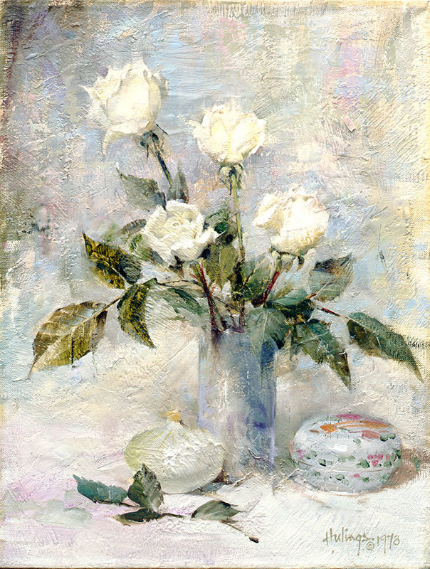 White Roses with Onion